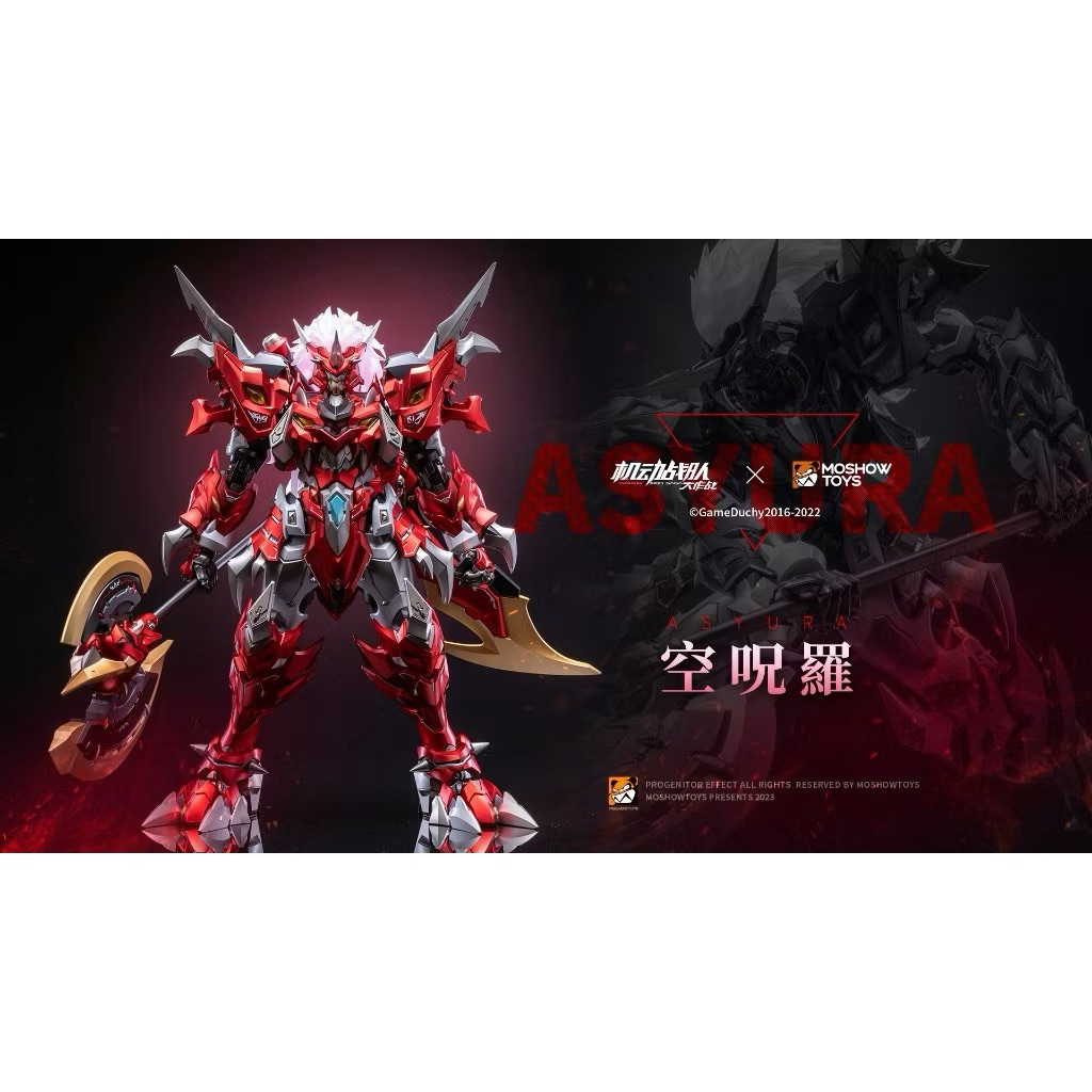 (Đã Unbox bán lẻ) Mô hình Metalbuild Asyura 1/72 Moshow Toys