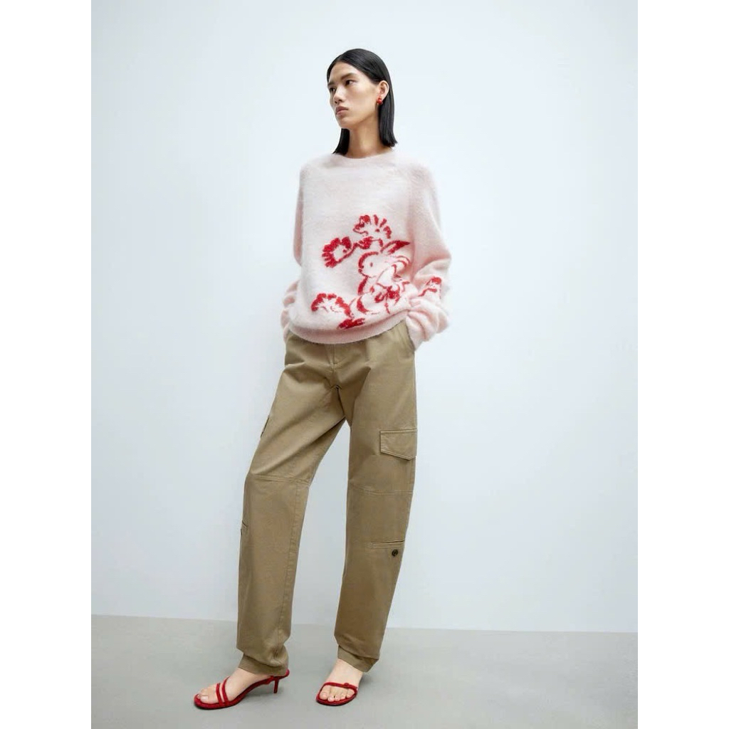 Áo len hồng Edition