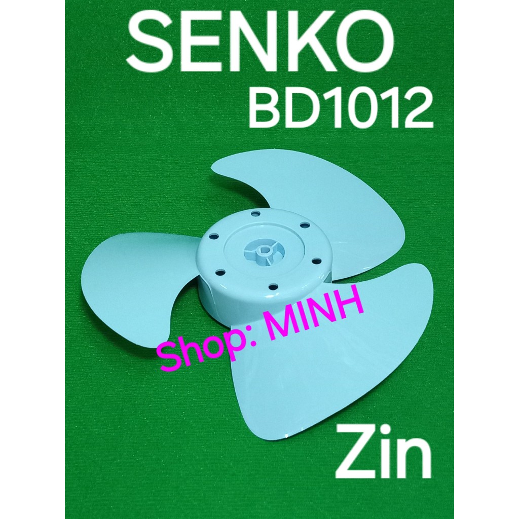 CÁNH quạt Senko BD1012 zin theo máy – cánh 25cm, CÁNH 3 LÁ quạt hộp 3 tấc quạt bàn đảo Senko BD1012