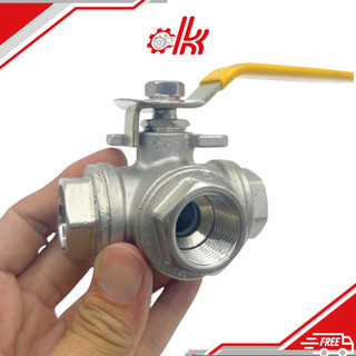 Van bi ba ngã inox 304 DN15 – DN50
