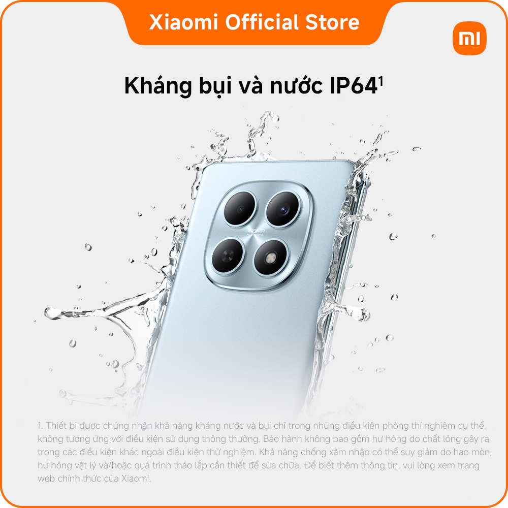 Điện thoại thông minh REDMI Note 15 (6+128GB | 8+128GB | 8+256GB) | Pin lớn 6000mAh | Màn hình siêu bền | BigBuy360 - bigbuy360.vn
