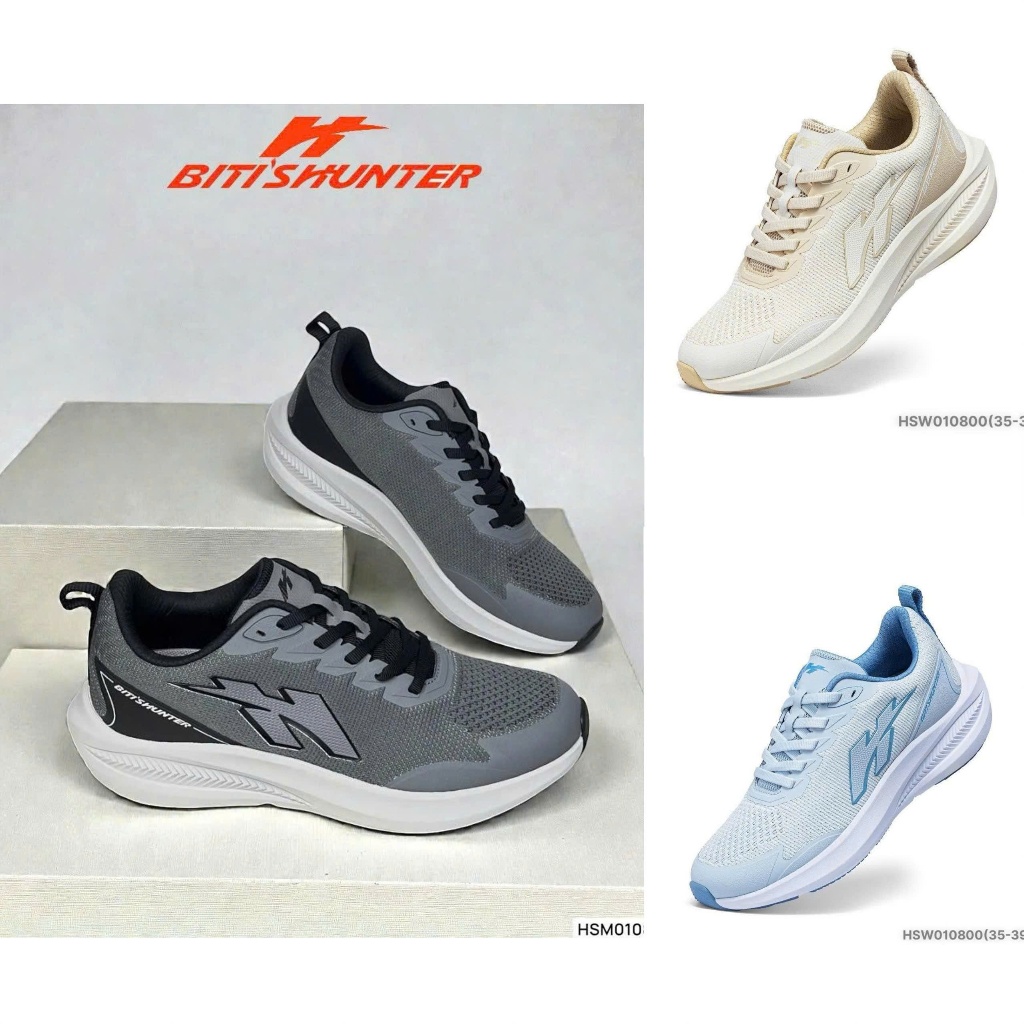BITI'S HUNTER | Giày thể thao nam nữ size 35-44 Sneaker cổ thấp buộc dây Hunter Core HSW-M010800