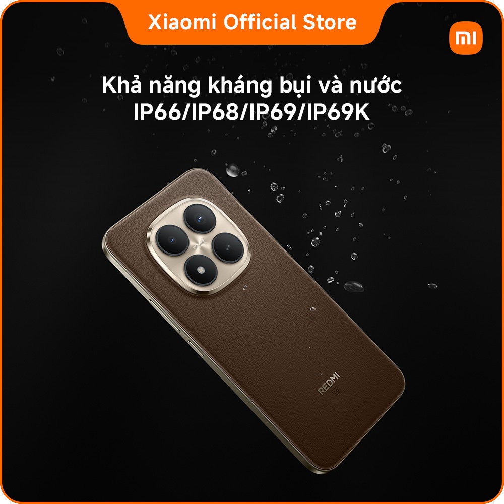 Điện thoại thông minh Redmi Note 15 Pro+ 5G (12+256GB)|Pin lớn 6500mAh và sạc nhanh HyperCharge 100W | BigBuy360 - bigbuy360.vn