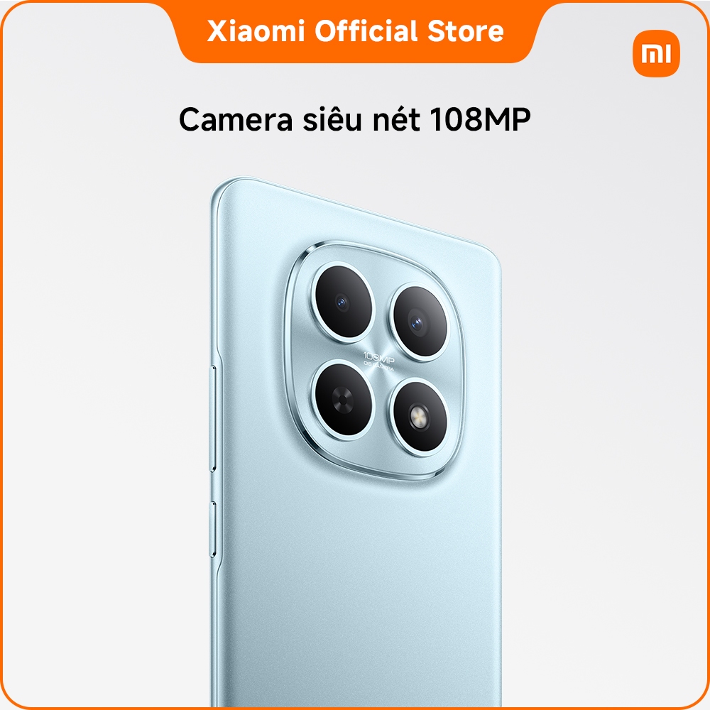 Điện thoại thông minh Redmi Note 15 5G (6+128GB|8+256GB)|Pin 5520mAh với thiết kế mỏng nhẹ | BigBuy360 - bigbuy360.vn