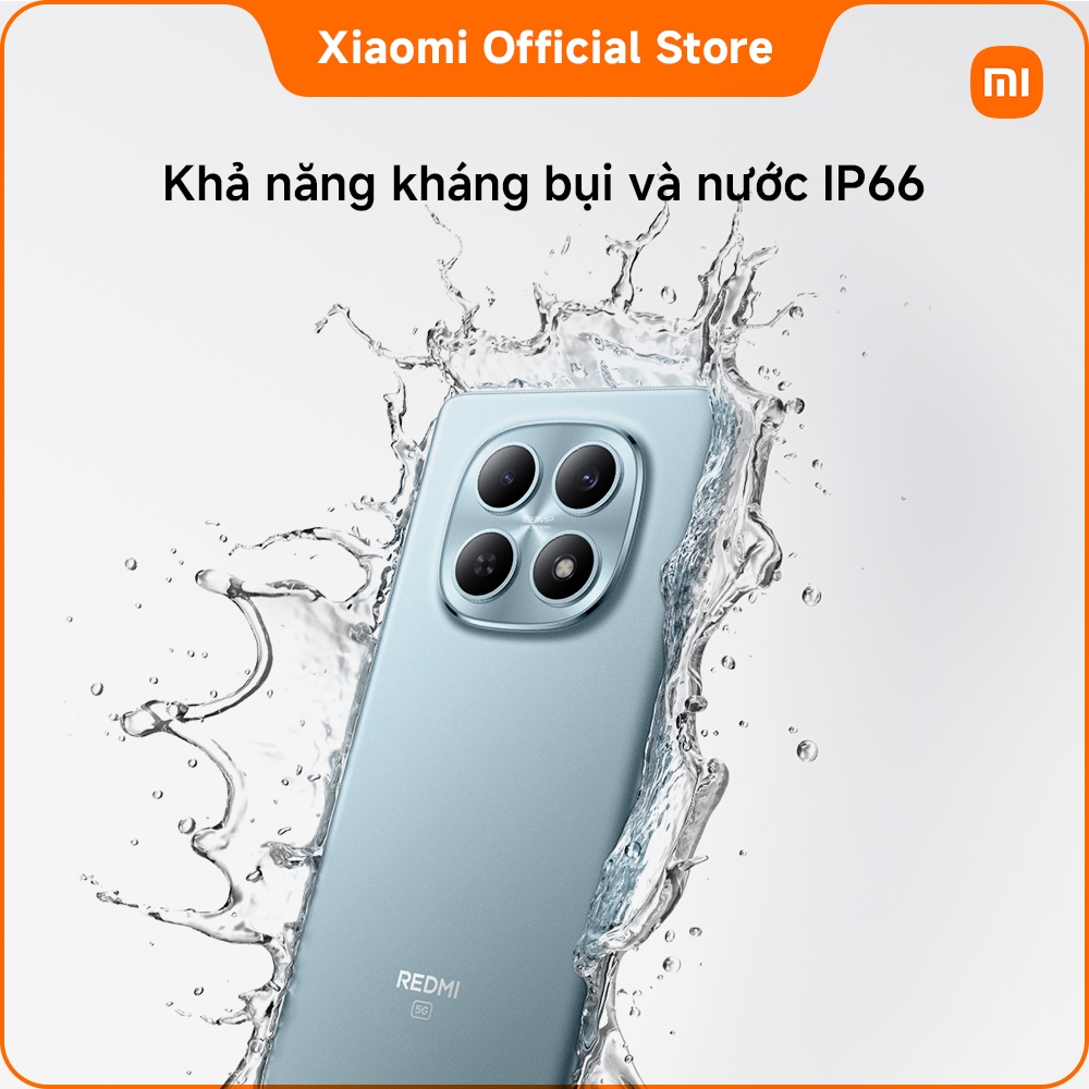 Điện thoại thông minh Redmi Note 15 5G (6+128GB|8+256GB)|Pin 5520mAh với thiết kế mỏng nhẹ | BigBuy360 - bigbuy360.vn