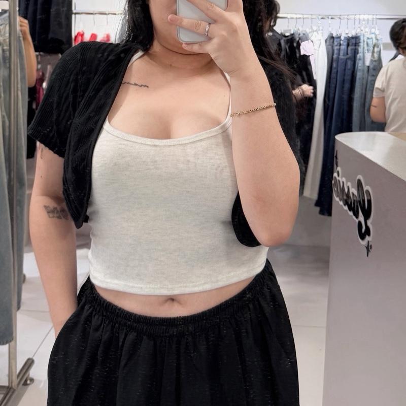 LASSIE BIGSIZE| Set 2 áo yếm + khoác tay ngắn giúp thon gọn và co giãn cực tốt BIGSIZE (60 - 80KG) -