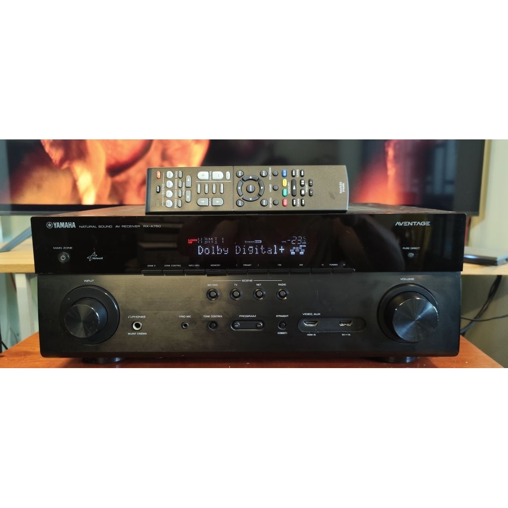 Receiver Yamaha A750 HDMI 4K ARC HDCP2.2 wifi Airplay Bluetooth