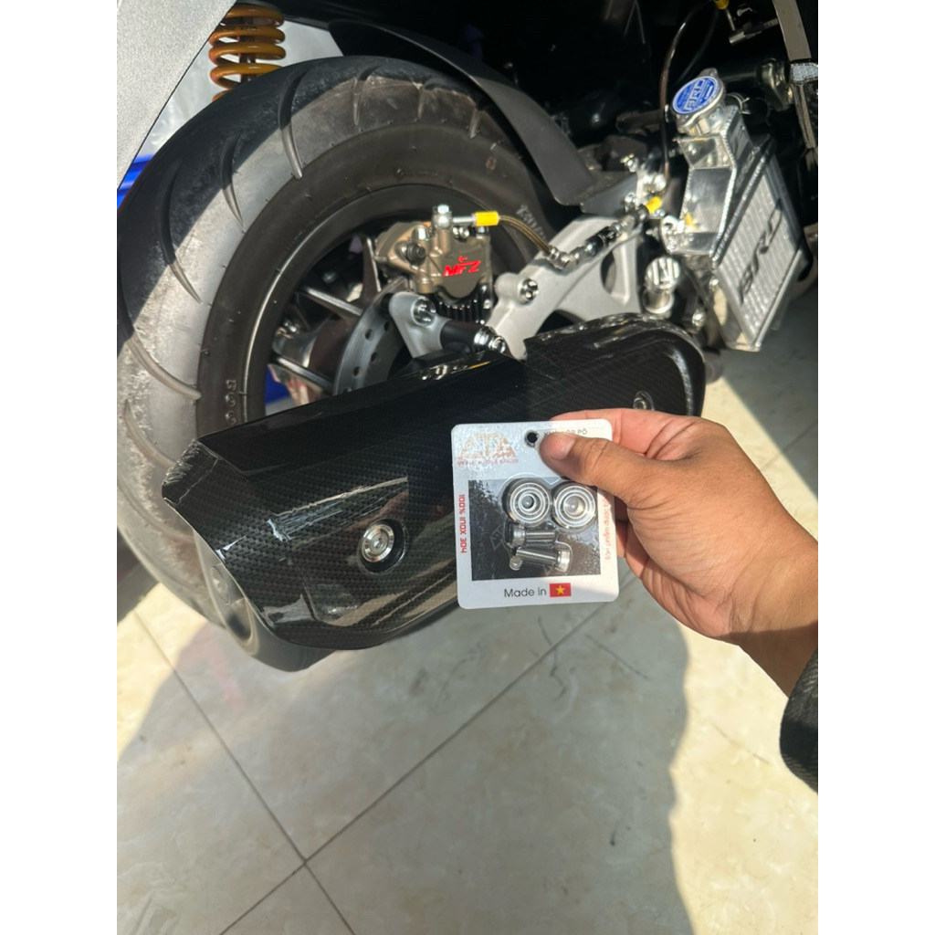 Khâu ốp pô CTS hàng CNC cho nhiều dòng xe ( stylo, lead 4val, Ab 2val,4val…)