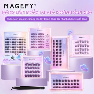 MAGEFY Lông mi giả không cần keoLông mi giả tự dính hình hoa hướng dương cong tự nhiên và trông rất thật 70031