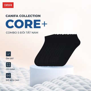 Tất nam CANIFA vớ cổ thấp cổ trung cổ cao thấm hút bám chân chống mài mòn PS25 8AX25A011