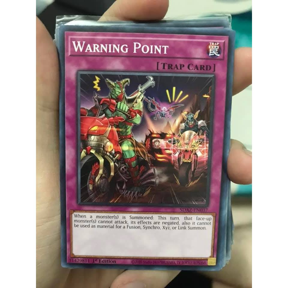 warning point