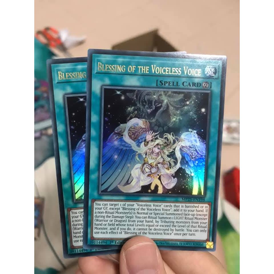 1 thẻ bài blessing of the voiceless voice