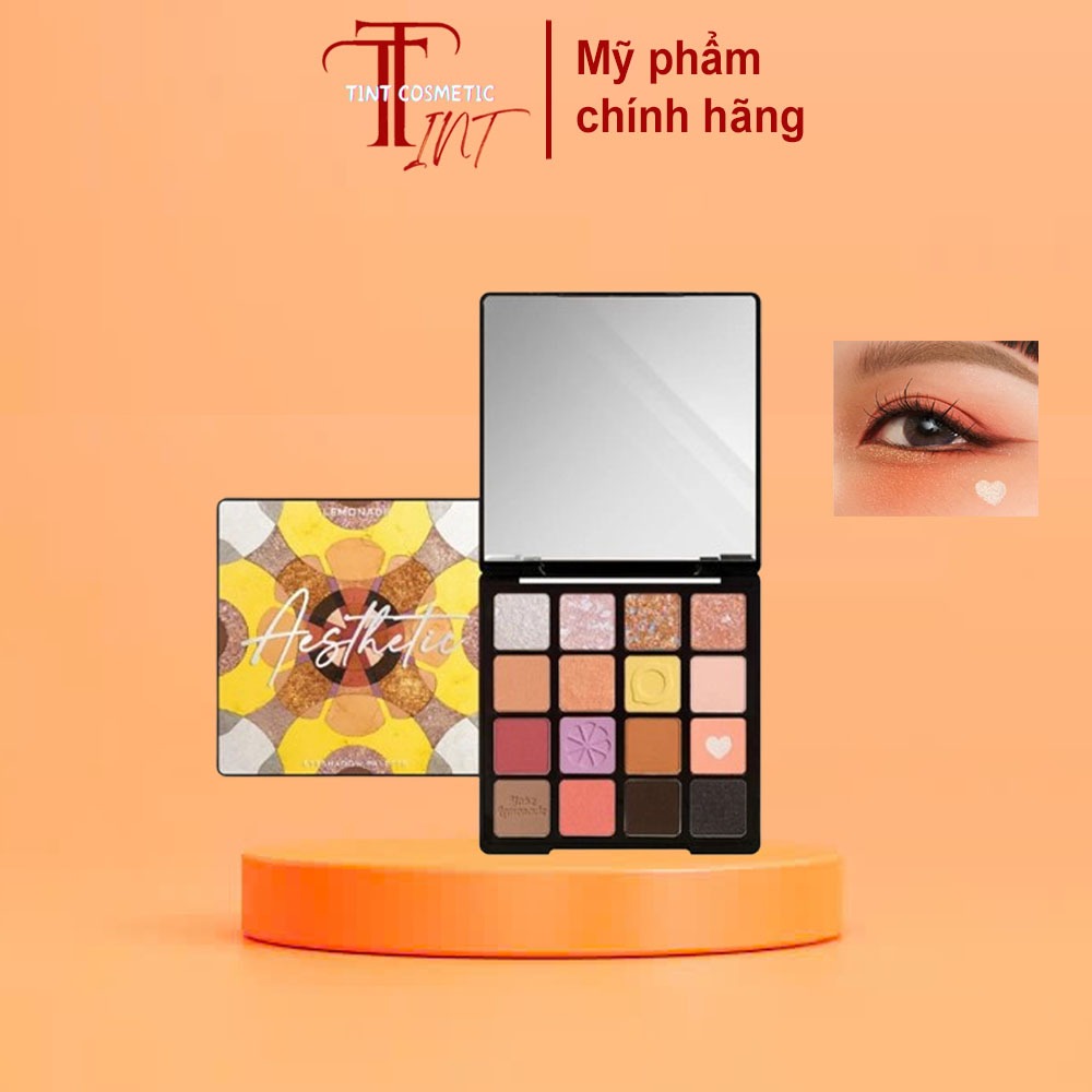 Bảng phấn mắt Lemonade Aesthetic Eyeshadow Palette Version 2 20.8g - Lên màu chuẩn, dễ tán