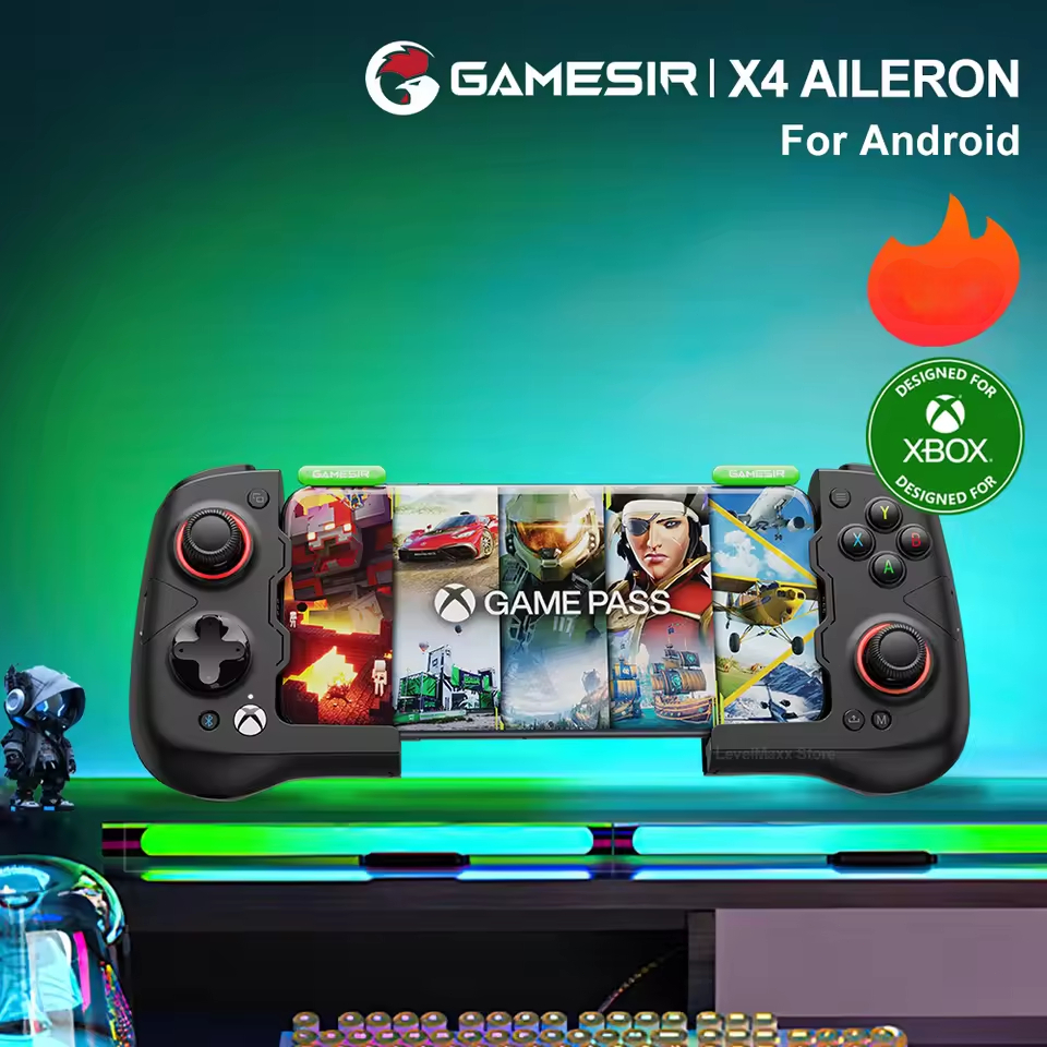 Tay cầm chơi game không dây Gamesir X4 Aileron XBOX cho Android iPhone - Chính Hãng
