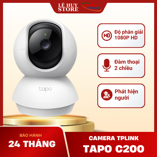 Camera IP Wifi TP-Link Tapo C200 / C211 / C212 / C222 - Hàng Chính Hãng