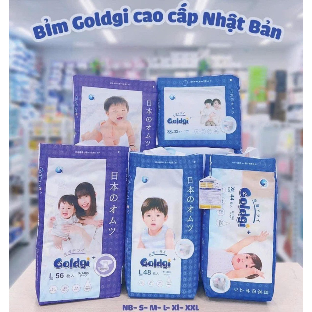 Bỉm Goldgi cao cấp