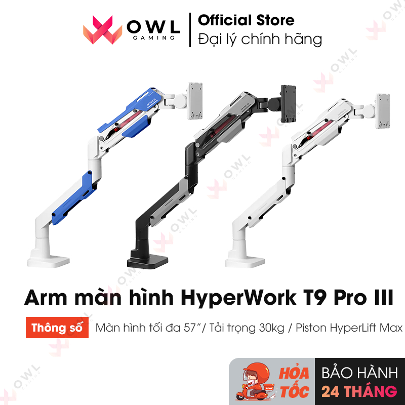 Arm màn hình HyperWork T9 Pro III (Hàng chính hãng)