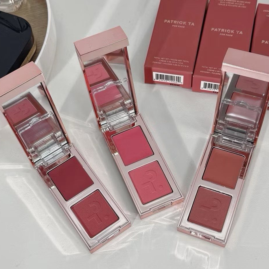 [ Bill US ] MÁ HỒNG 2 Ô MINI PATRICK TA DOUBLE TAKE DUO CREAM BLUSH-doris beauty
