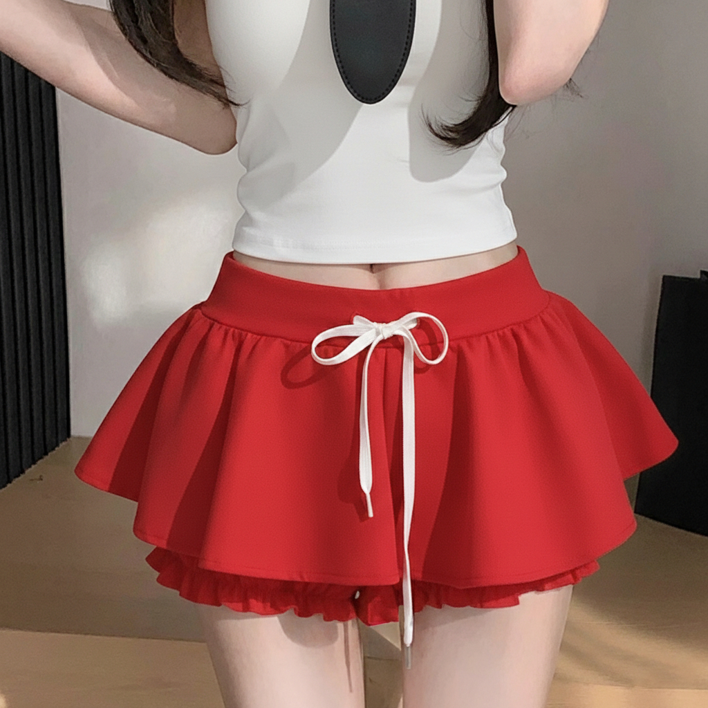 Chân Váy Xếp Ly Ngắn Dáng Xòe DaaLaa Store Phong Cách Năng Động C978