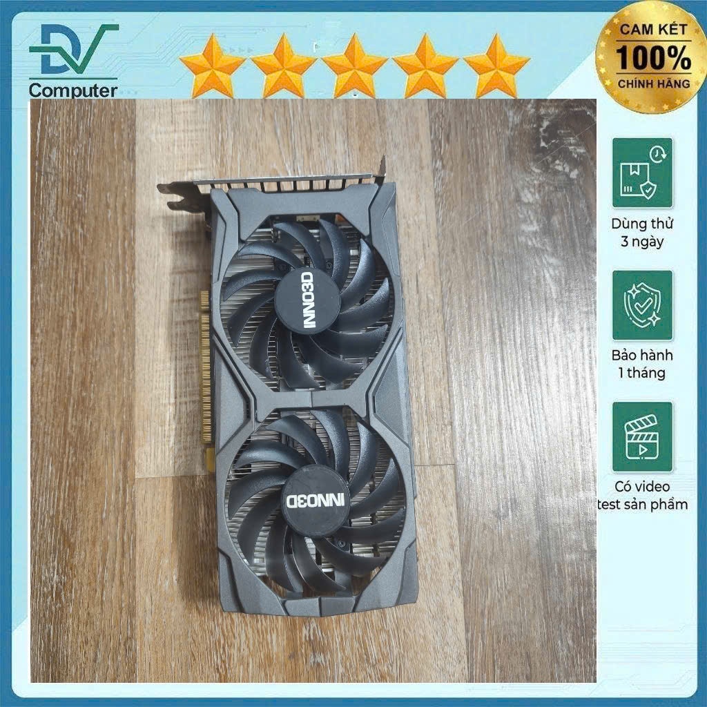 INNO3D GTX 1650 SUPER 4GB GDDR6 – VGA Gaming / Đồ Họa, Giá Tốt BH 1 THÁNG