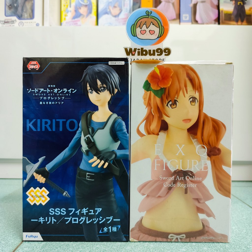 Mô Hình Kirito Asuna Sword Art Online Chính Hãng Nhật Bản Brand New