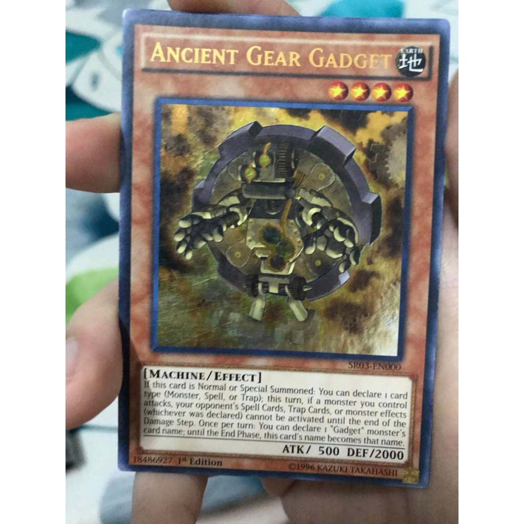 ancient gear gadget card cũ