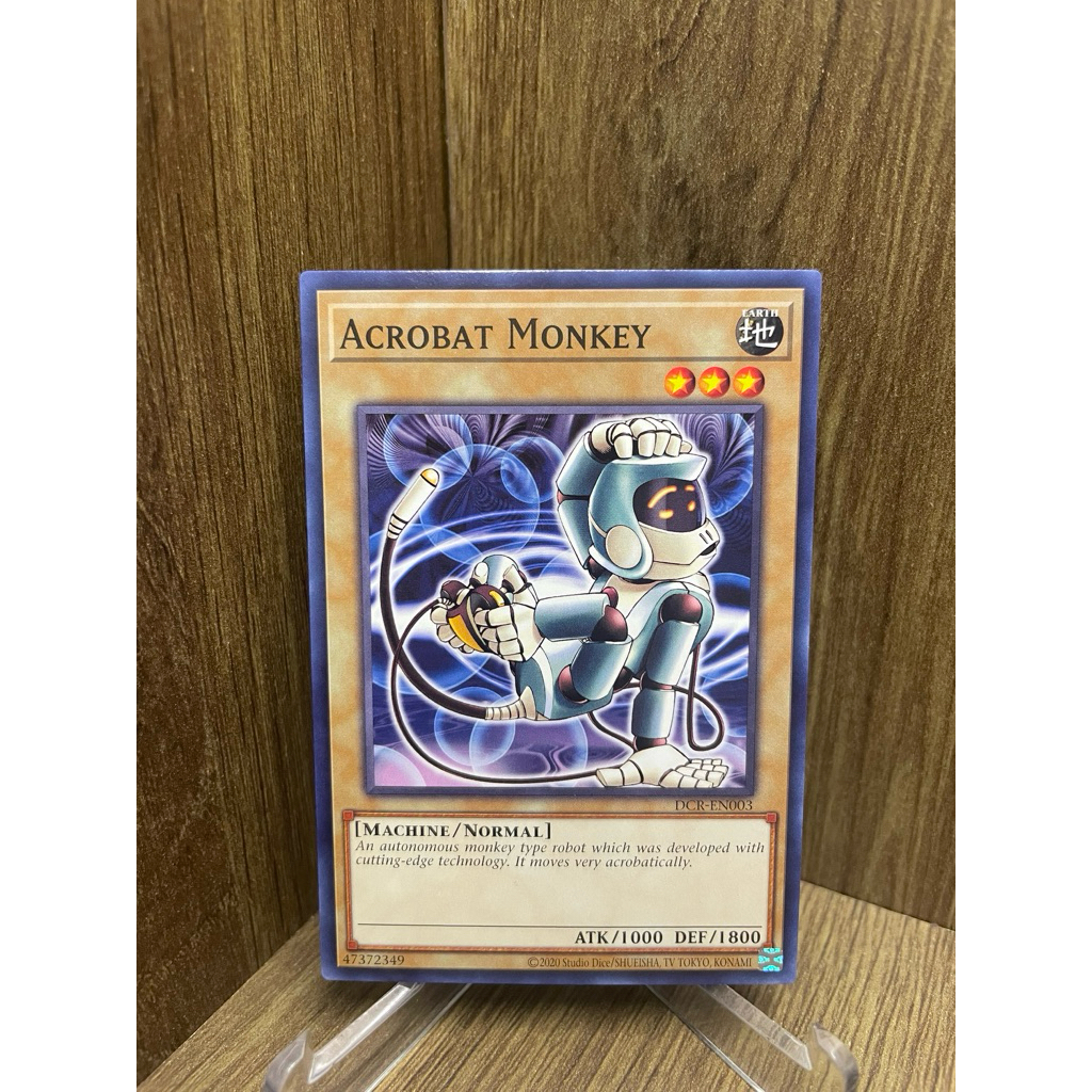 ( Thẻ bài Yu-Gi-Oh Chính Hãng ) Acrobat Monkey / DCR-EN003