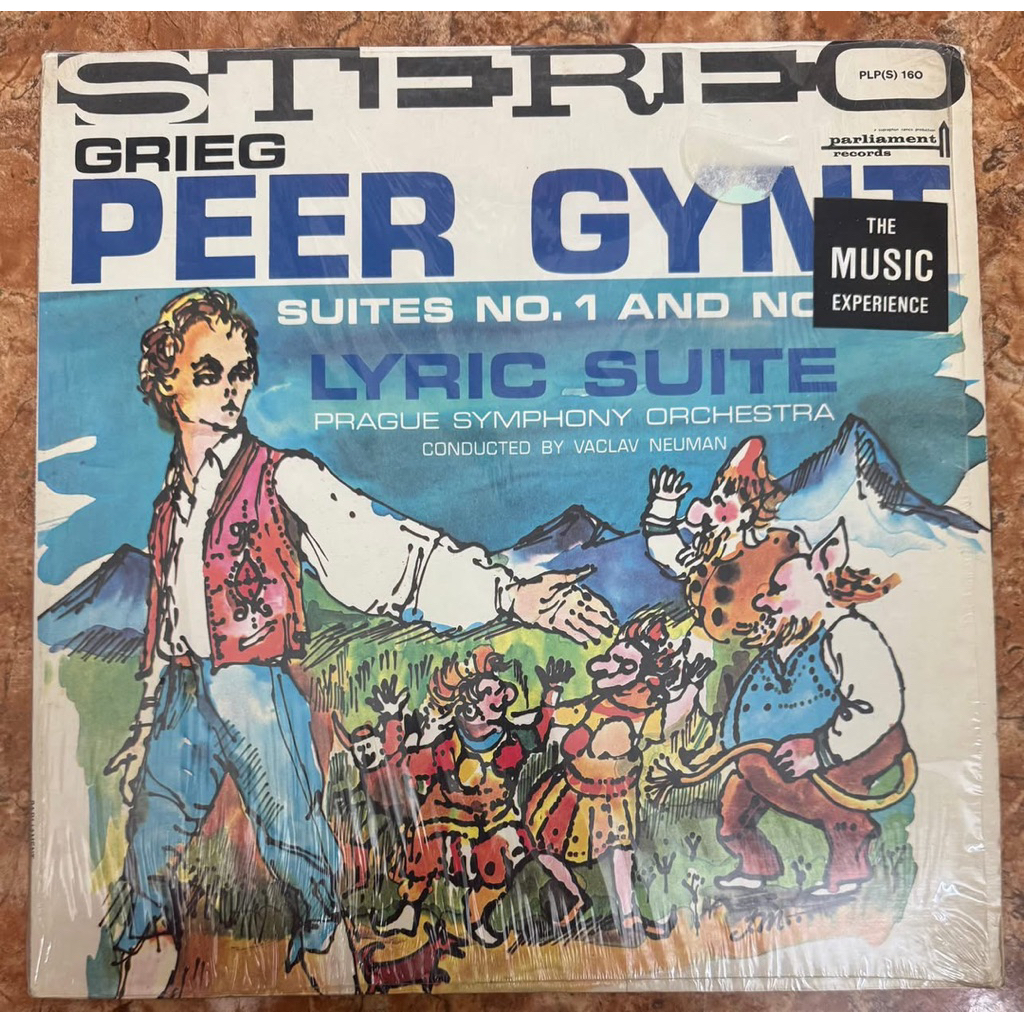 ĐĨA THAN - GRIEG - Peer Gynt Suite no. 1, 2 & Lyric Suite   Dàn nhạc Giao hưởng Prague  Nhạc trưởng 