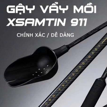 Gậy Vẩy Mồi Carbon Xsamtin 911