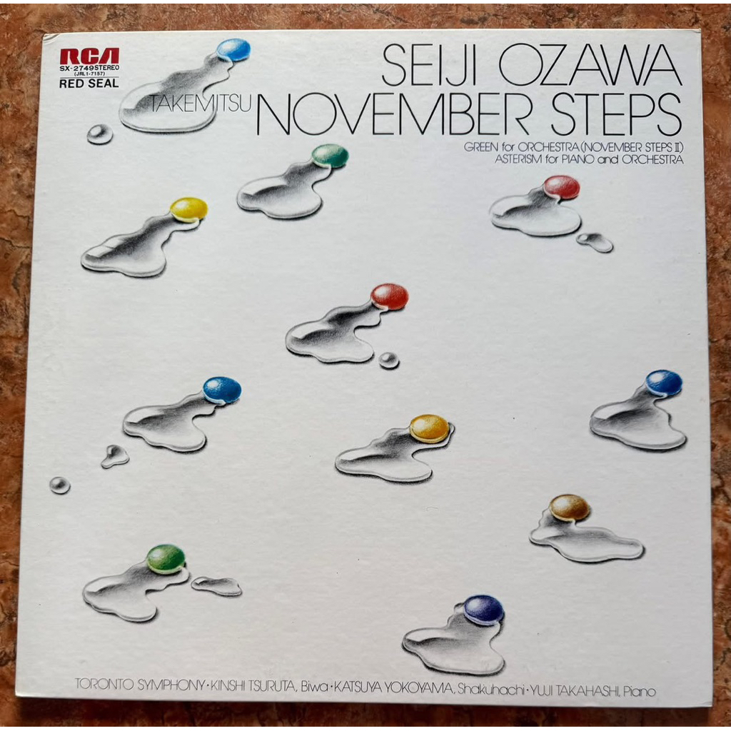ĐĨA THAN - November Steps - Toru Takemitsu  Nhạc trưởng Seiji Ozawa Toronto Symphony Orchestra
