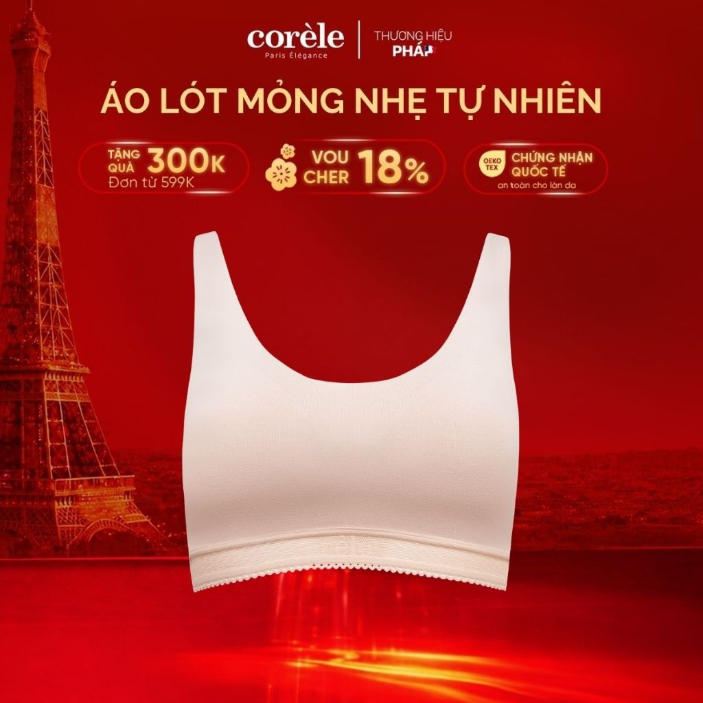 [XẢ KHO ÁO BRALETTE SIZE 80C] Áo ngực nữ vải sợi tre, mút mỏng không gọng, chuẩn an toàn OEKO-TEX | 