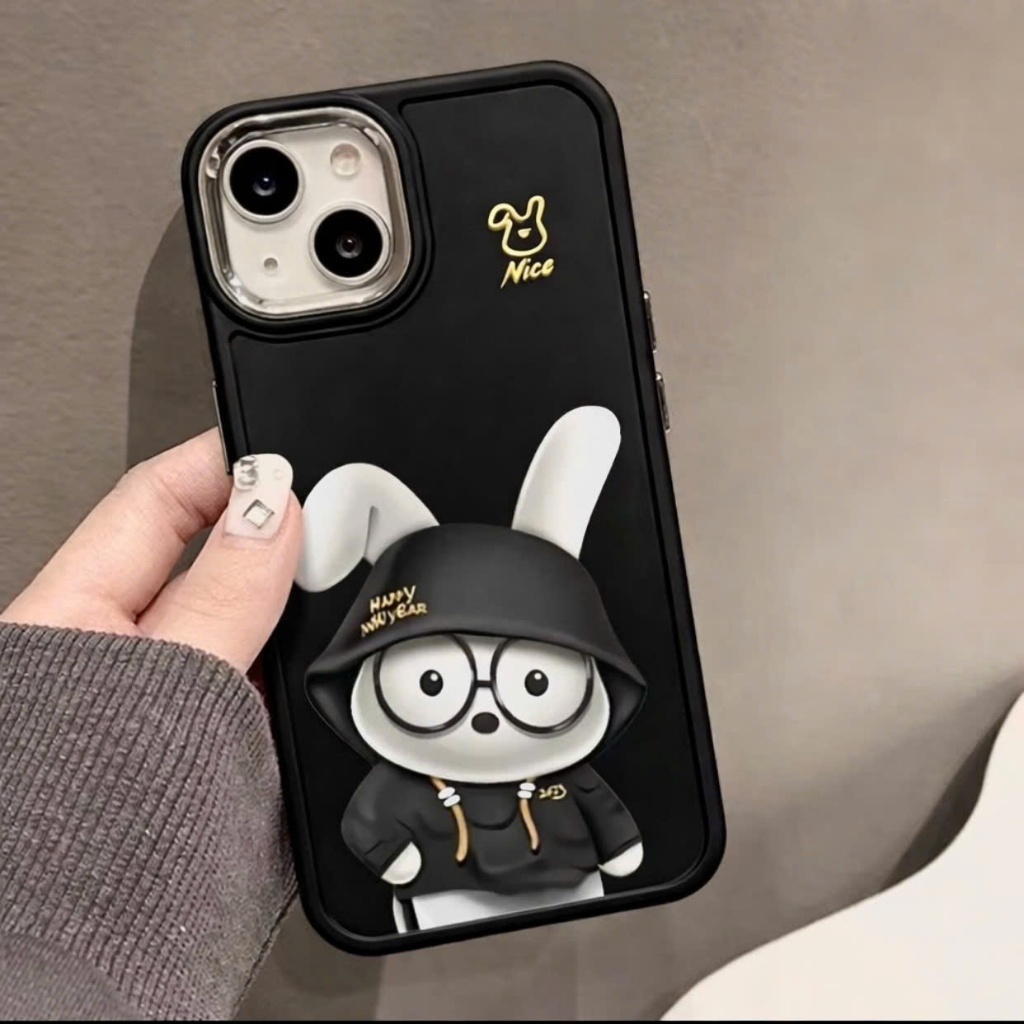 Ốp XR Đã Thay Vỏ iP 13, 14 Thường - 2 Cam Chéo (Tổng kho ốp độ)