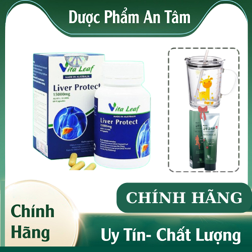 [COMBO 2 HỘP] Viên Uống Giải Độc Gan Liver Protect 15000 mg - Hộp 60 Viên