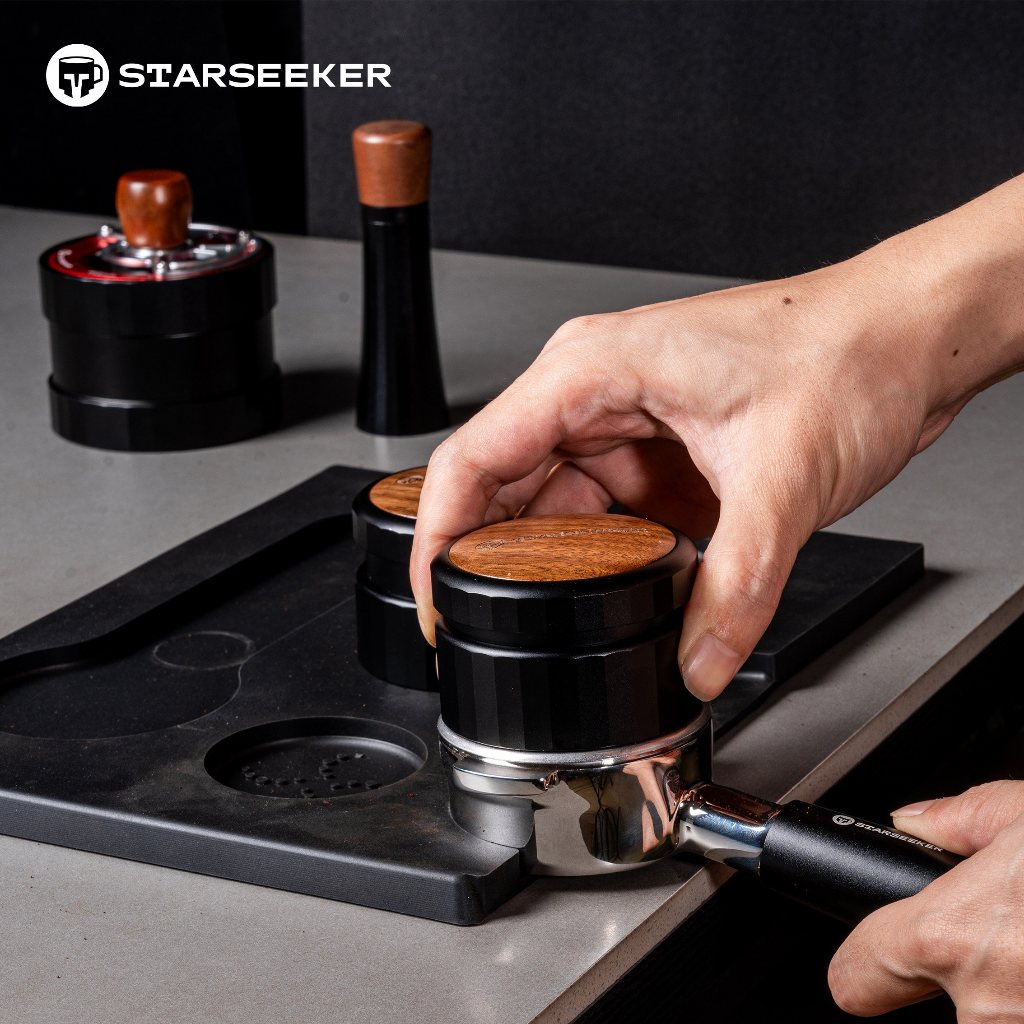 Starseeker Đế Cà Phê Espresso Tamper 51mm 53mm 58mm Tự Dính Bằng Thép Không Gỉ