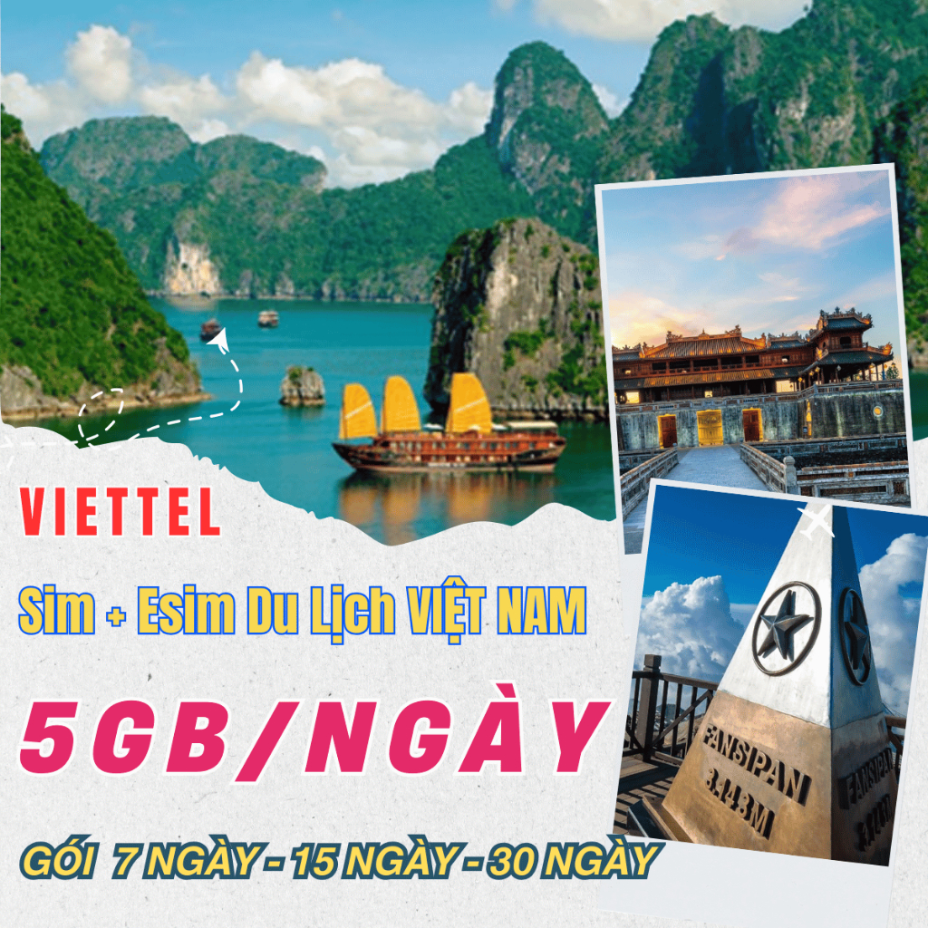 [ FREE 1 THÁNG ] Sim 5G/4G Viettel Ưu Đãi 5GB/Ngày Sài Mạng Full Tốc Độ Cao Miễn Phí Xem Phim Lướt W