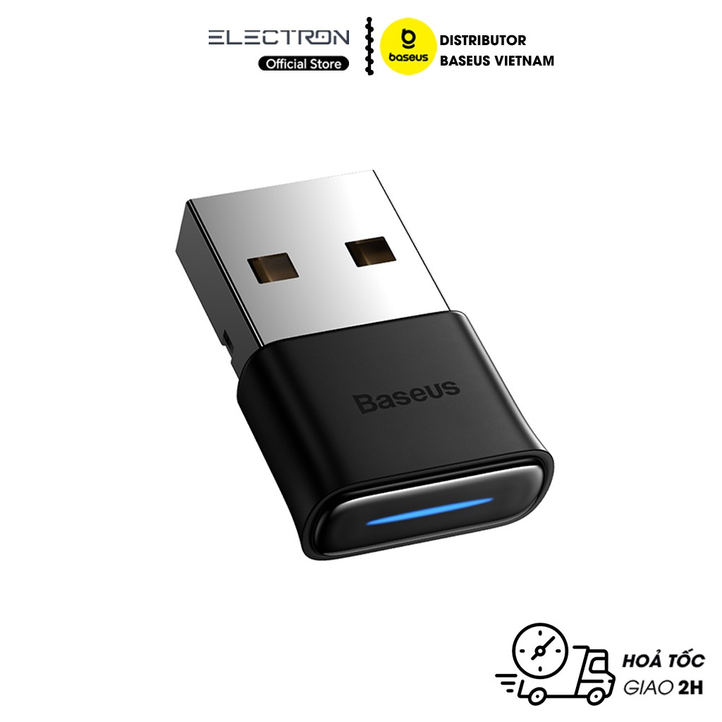 USB Bluetooth tốc độ cao Baseus BA04 Bluetooth Receiver (Bluetooth CSR 5.0 , 20m, Wireless Audio Tra