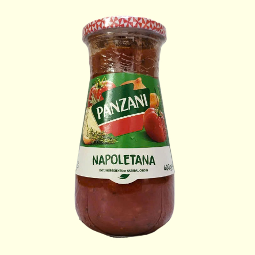 PANZANI + Lọ NAPOLETANA 400gr + SỐT CÀ CHUA Natural Origin Napoletana Pasta Sauce