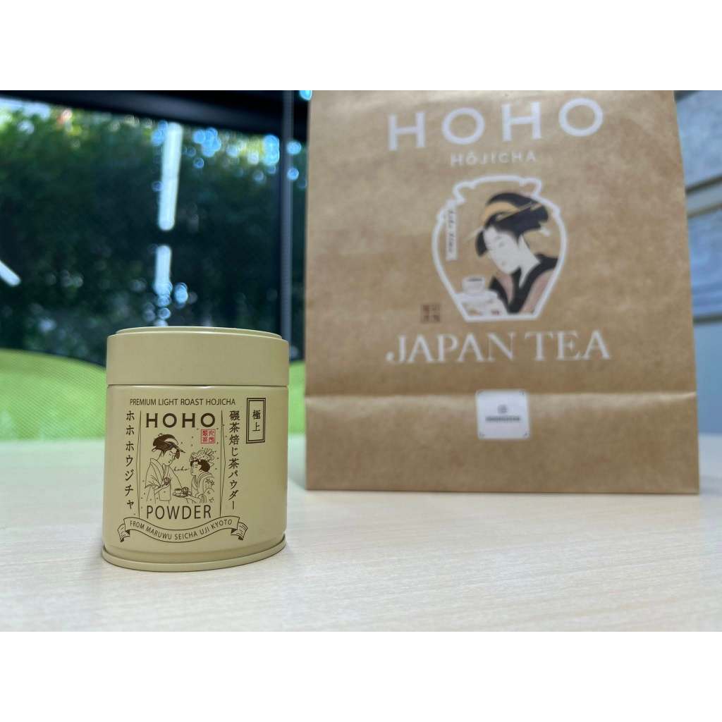 Bột Houjicha HOHO Premium Light Roast  hũ 30g (Limited) HSD: 01.12.2026