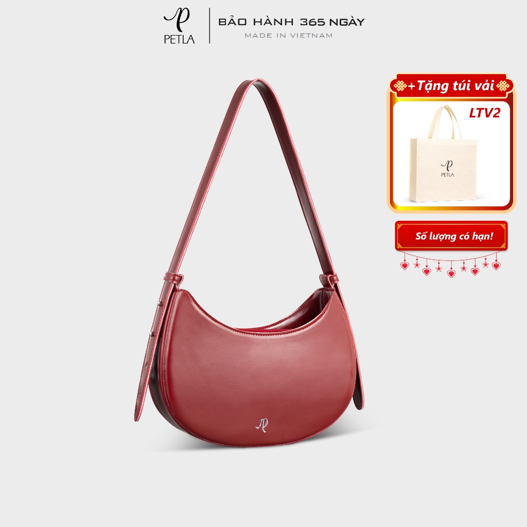 Túi nữ đeo vai dáng thuyền thời trang PETLA LN12