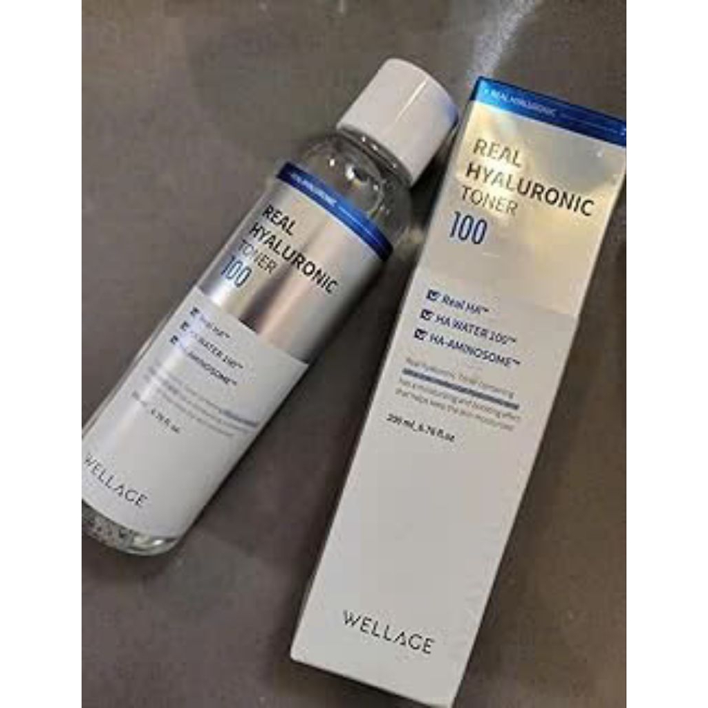 Nước Hoa Hồng Wellage Real Hyaluronic Toner Wellage 100 Cấp Ẩm  Da Và Phục Hồi Da 200ml - SẢN PHẨM C