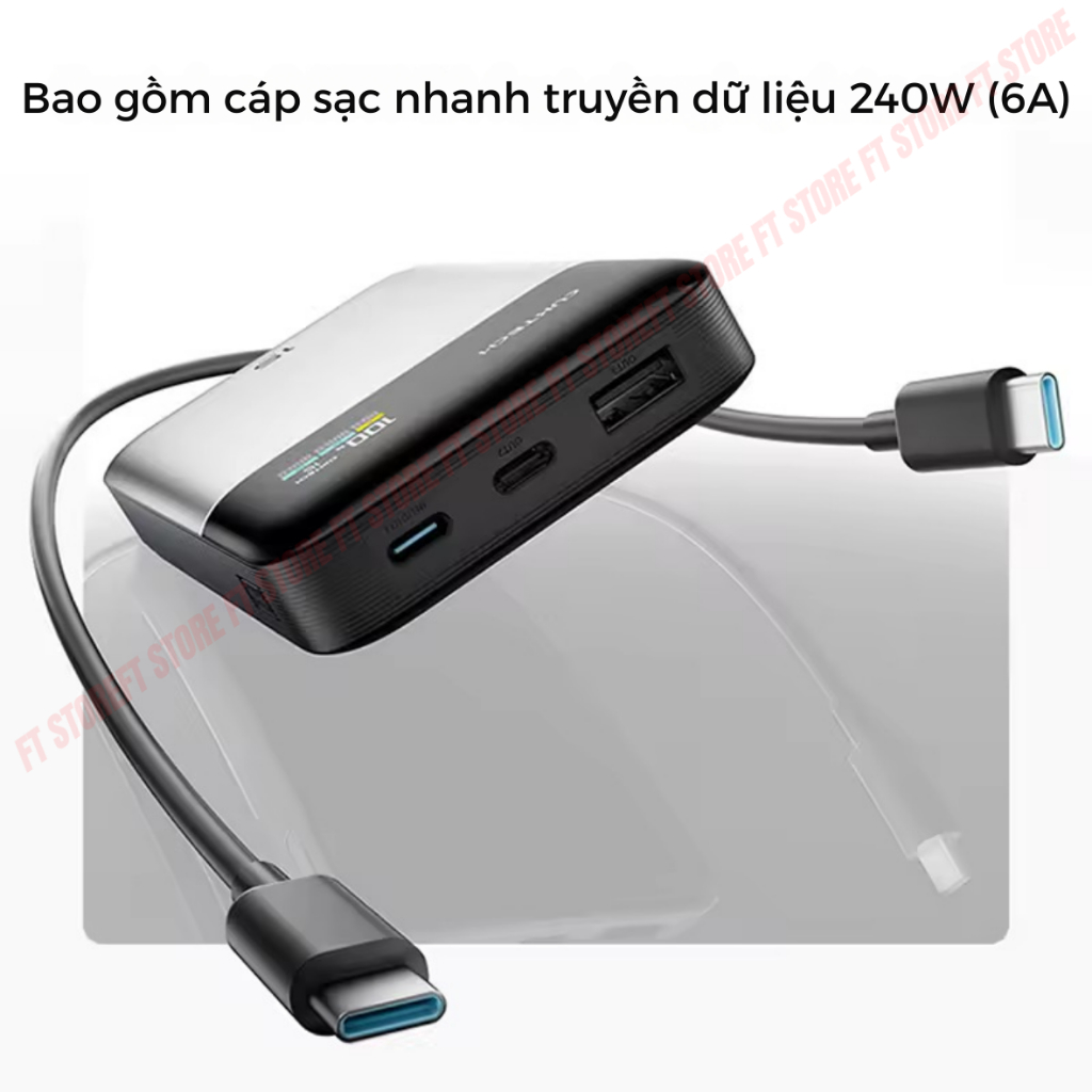 Pin dự phòng Cuktech 15 Air Power Bank PB150S 15.000mAh Thiết kế siêu mỏng nhẹ, màn hình tiện lợi | BigBuy360 - bigbuy360.vn