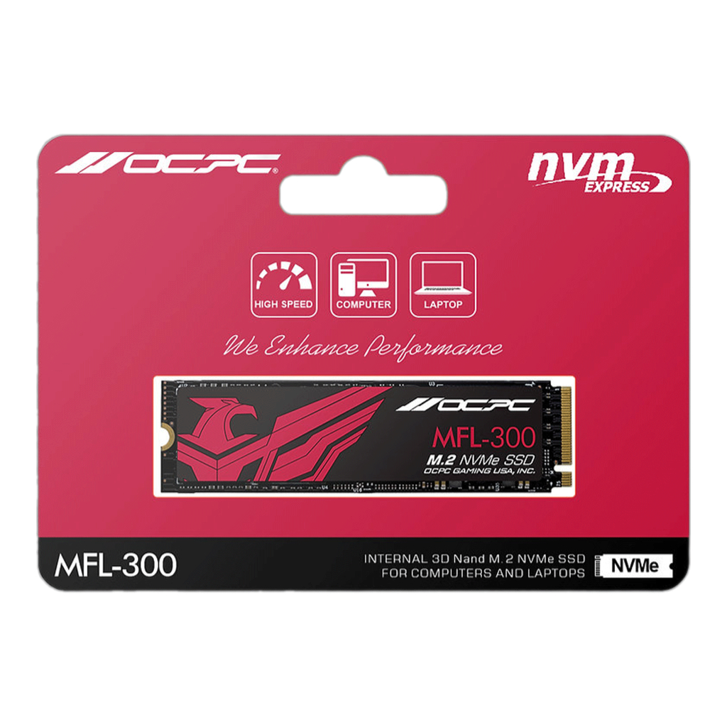 Ổ cứng SSD OCPC NVMe 256GB Gen 3x4 M2 2280 | Chính hãng