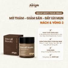 Kem The Jungle Herbs Biscuit Booty Cream kem giảm thâm nách và vòng 3 mờ thâm giảm sần