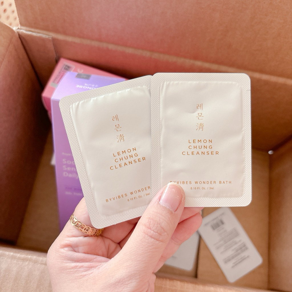 Sample sữa rửa mặt Lemon Chung Cleanser