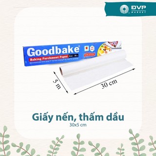 Giấy nến, giấy dầu kích thước 30x5 cm