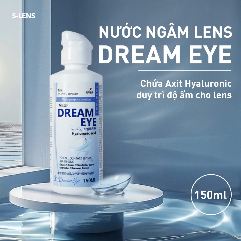 Nước ngâm kính áp tròng DREAM EYE