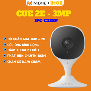 Imou Cue 2E 2MP/3MP - Camera trong nhà siêu nhỏ gọn, góc nhìn cực rộng.