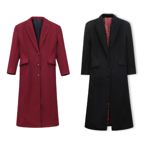 Áo Khoác Măng Tô Dạ Dáng Dài Wanes - Athena, Wanes x Athena Overcoat, Dày Dặn, Giữ Ấm Tốt, Tôn Dáng 