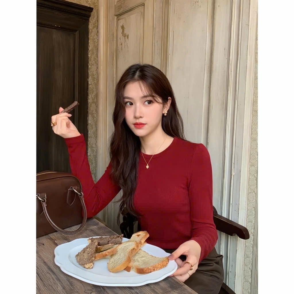 [Annastore] - Áo bo cổ xỏ ngón cập nhật xu hướng ( Nhập mã voucher khuyến mãi)