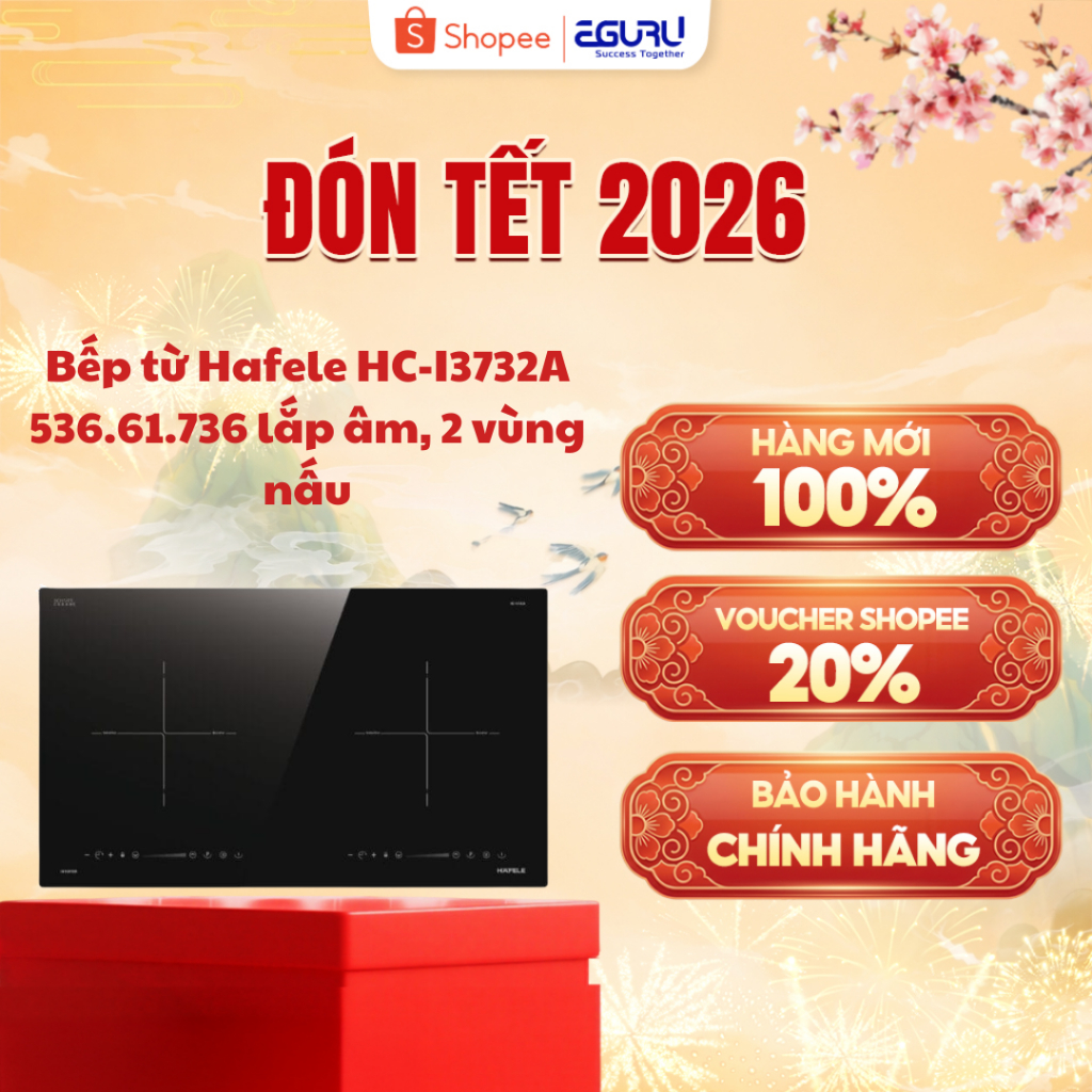 Hafele Bếp Từ HC-I3732A 536.61.736 – Inverter Siêu Tiết Kiệm